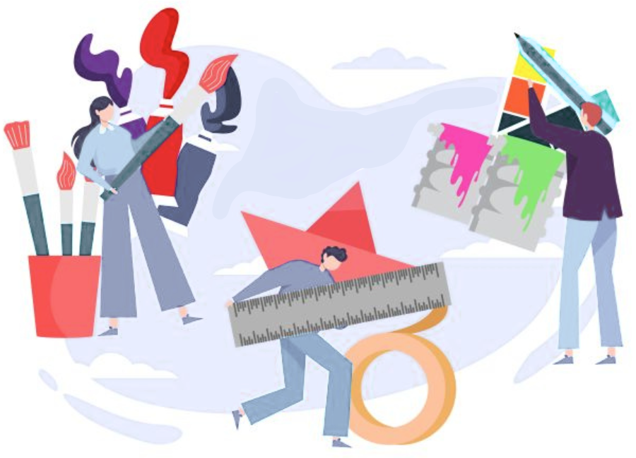 Personnes fabriquant du materiel Montessori