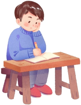 Eleve qui n'arrive pas a faire son devoir