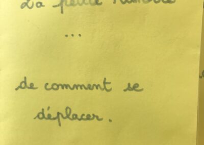 Fiche histoire dans une classe